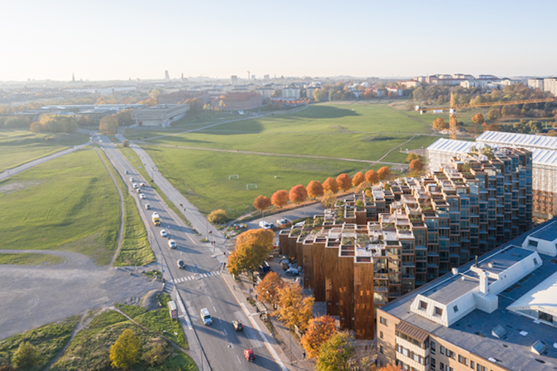 Aerial view of 76&Park