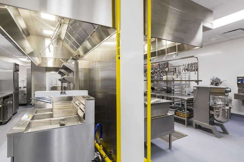 Culinary Kitchen at High tech High School