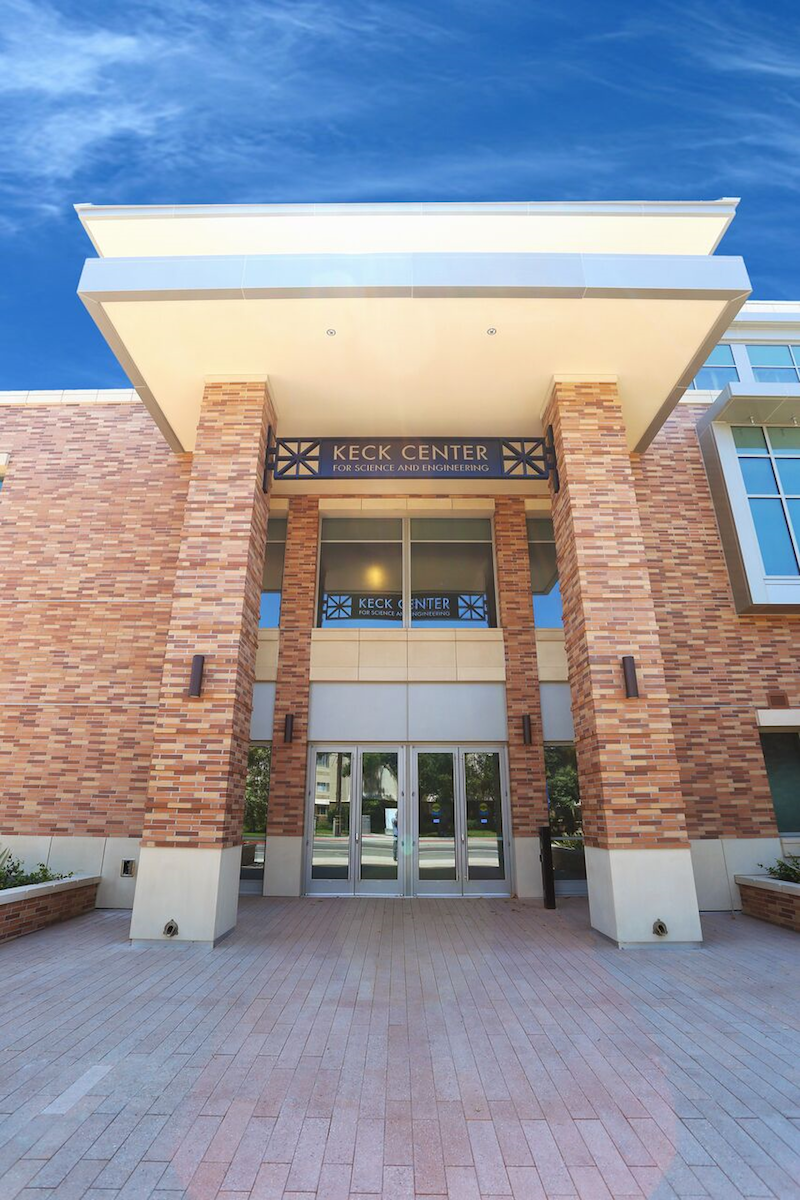 Keck Center entrance