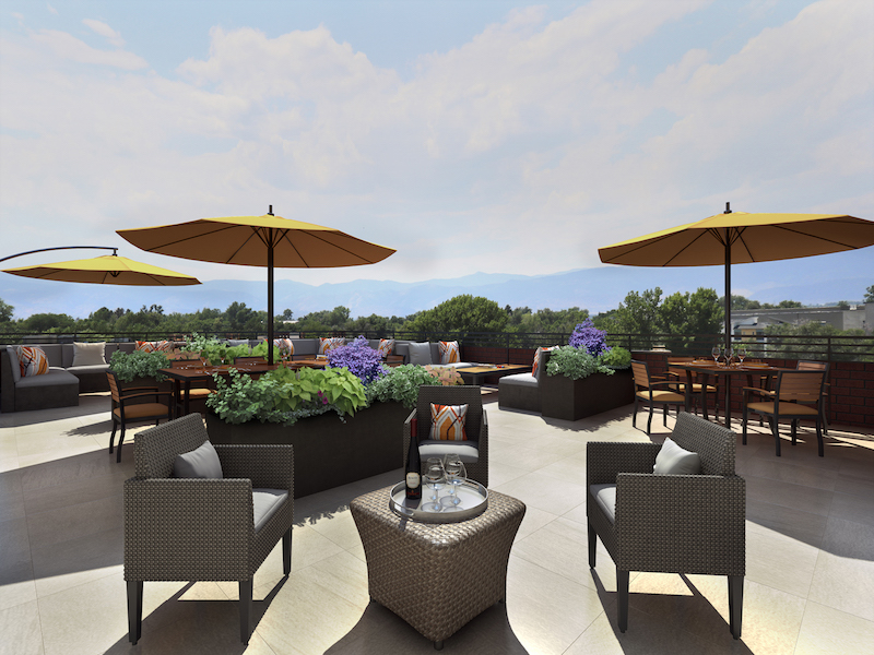 Rooftop Lounge at Atria Westminster