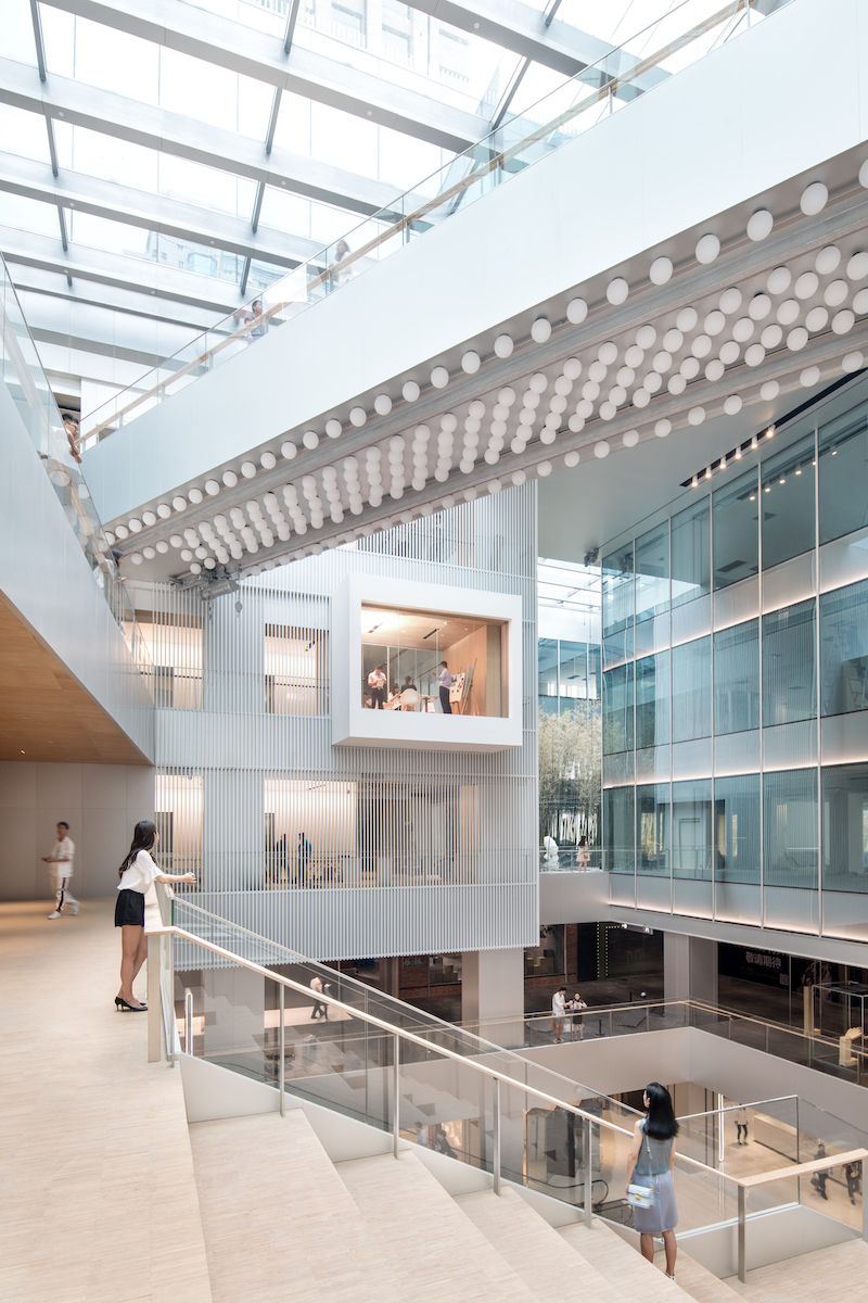 Former shopping mall becomes mixed-use urban complex in Beijing