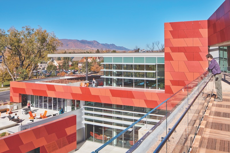 Tutt Library exterior