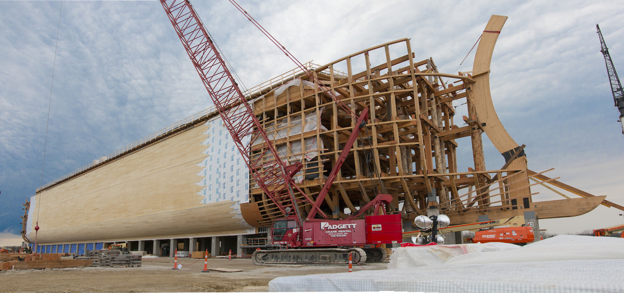 Life Size Noah的ark采用了310万床脚的木材 建筑设计 建筑 狗万老是维护