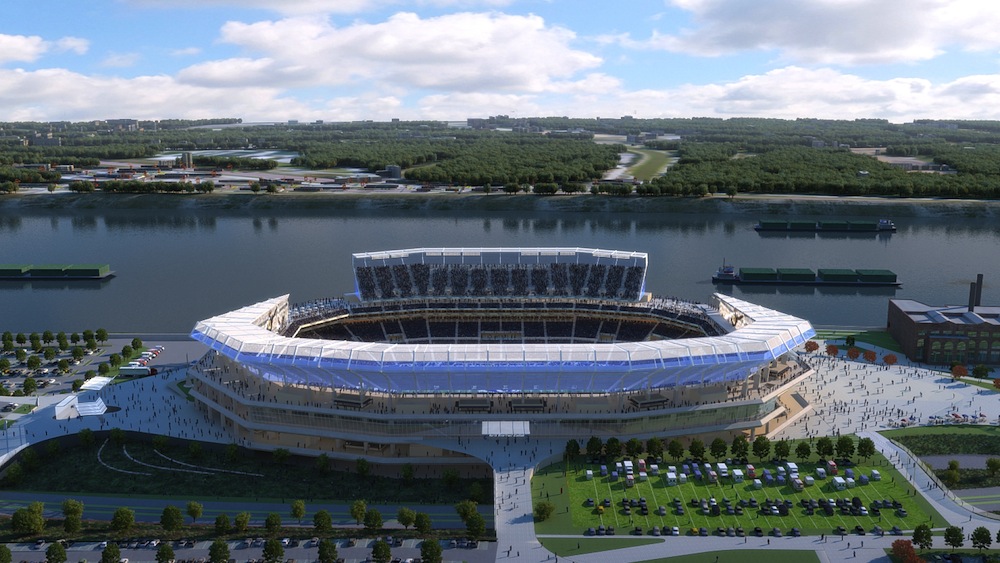 The City Is Steadily Rolling Toward a Pricey New Domed Football Stadium, Metropolitik