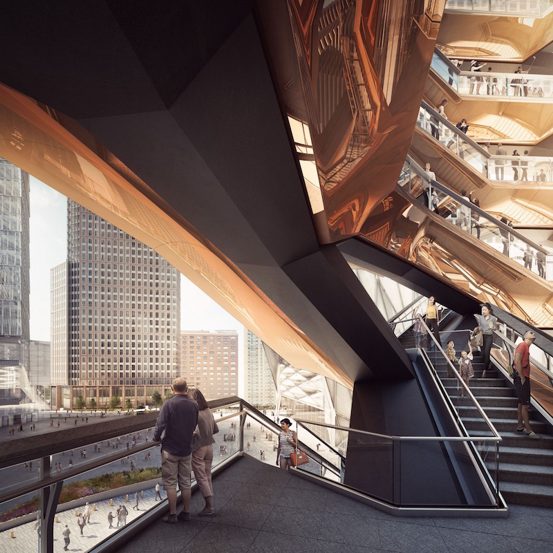 New York’s Hudson Yards to feature 16-story staircase sculpture