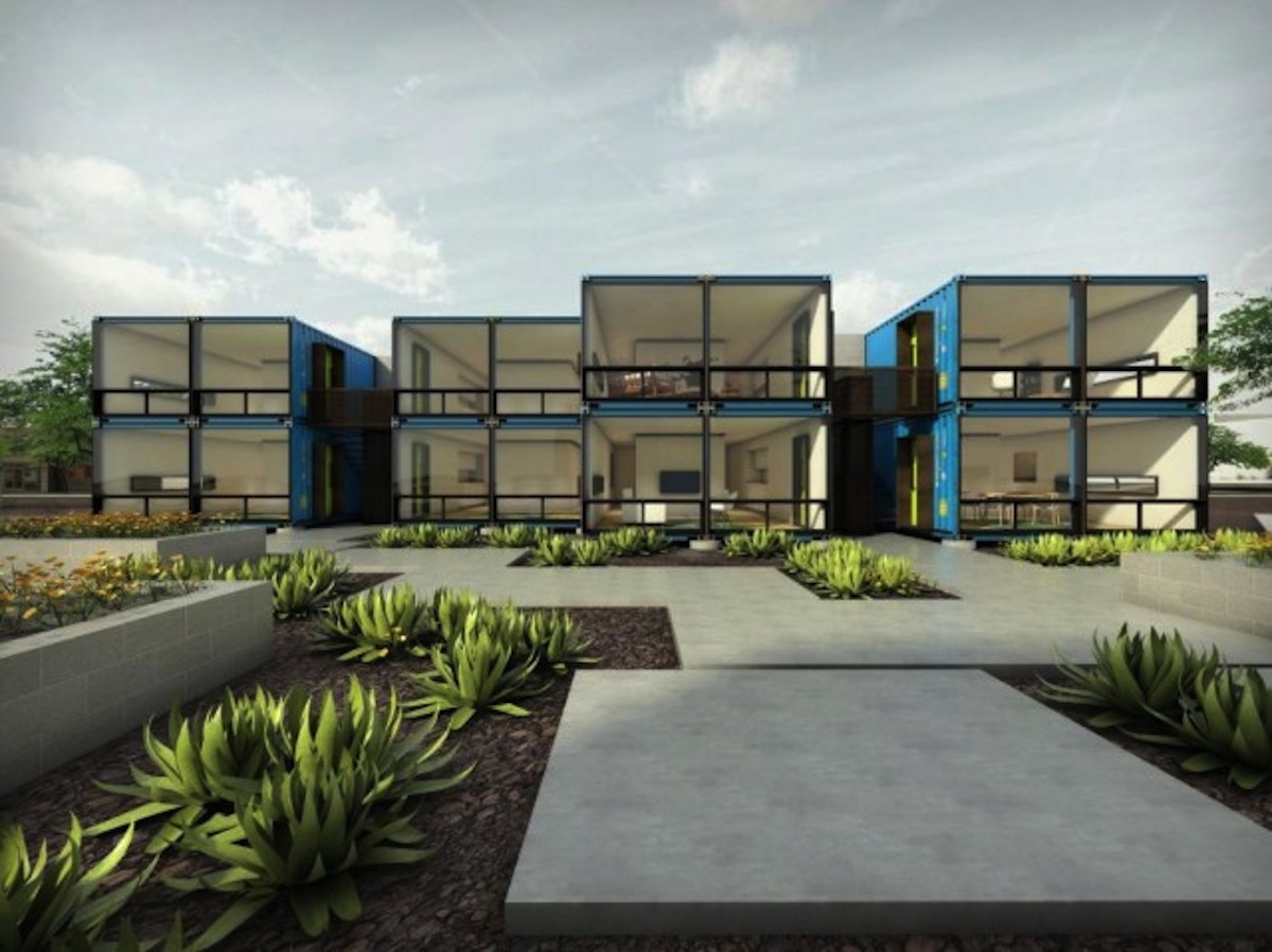 Phoenix apartment complex will be made from recycled shipping