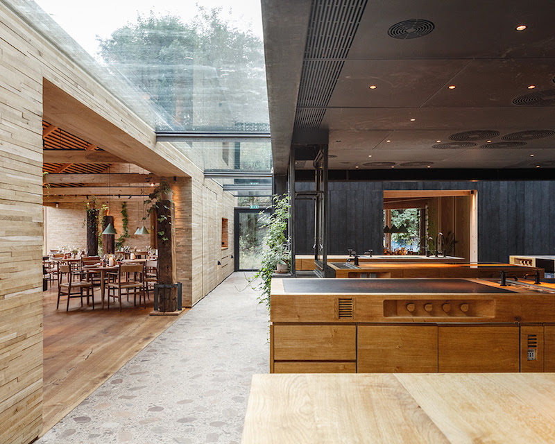 dining room and kitchen